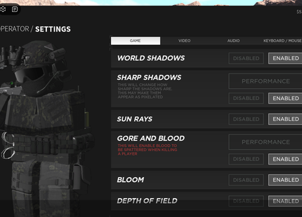 R6/R15 Advanced Menu System Loading UI + Menu UI