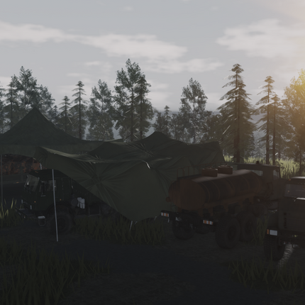 Russian Armed Forces Training Map