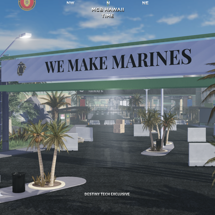 [Hawaii] United States Marine Corps Map