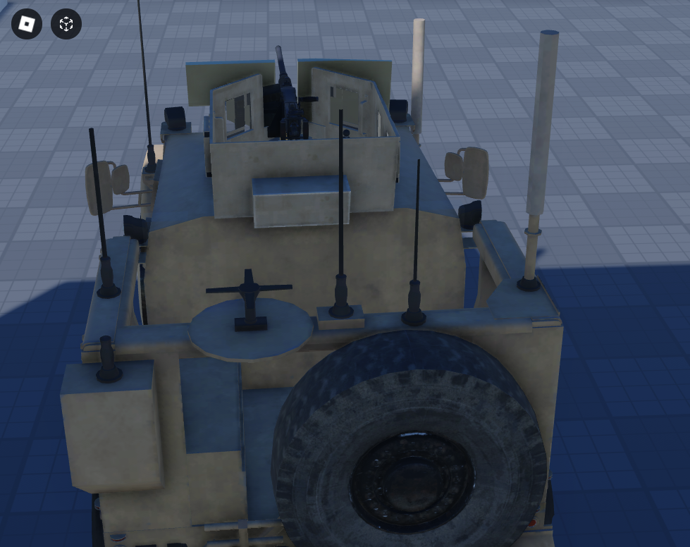 Matv Storage Rear Oshkosh MATV All-Terrain Vehicle – Aris Production