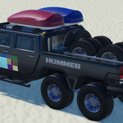 6x6 Hummer