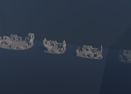 DESTROYED BUILDINGS