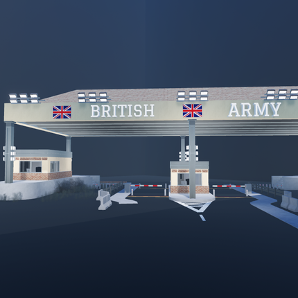 BRITISH ARMY BORDER