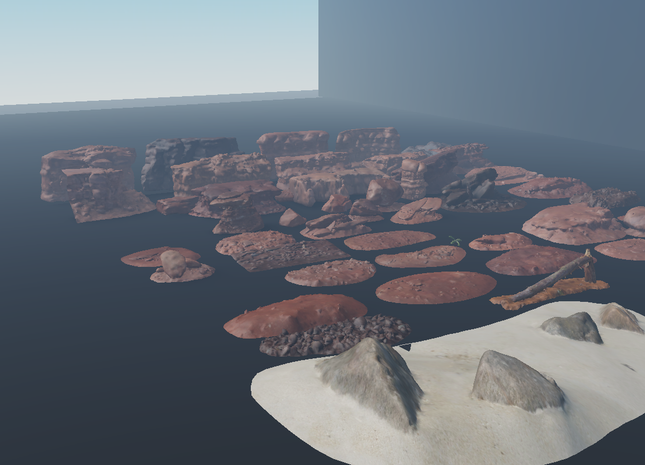DESERT TERRAIN MESH