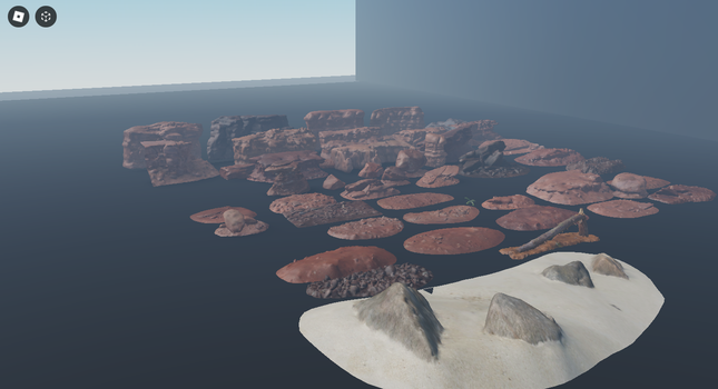 DESERT TERRAIN MESH