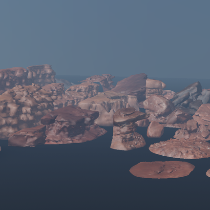 DESERT TERRAIN MESH