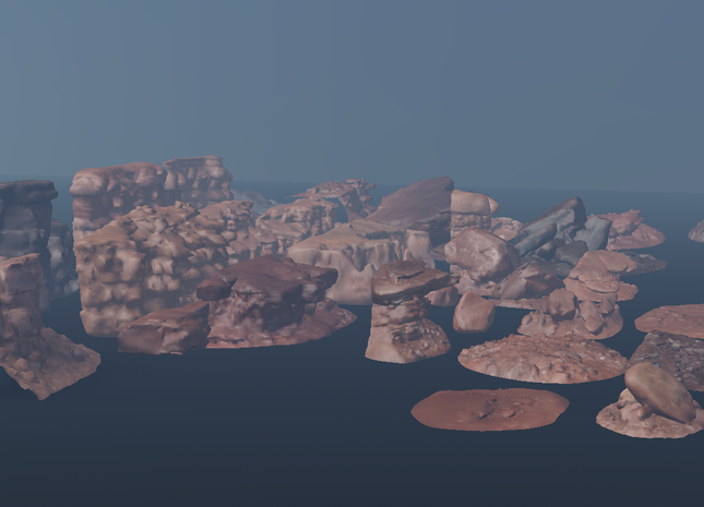 DESERT TERRAIN MESH