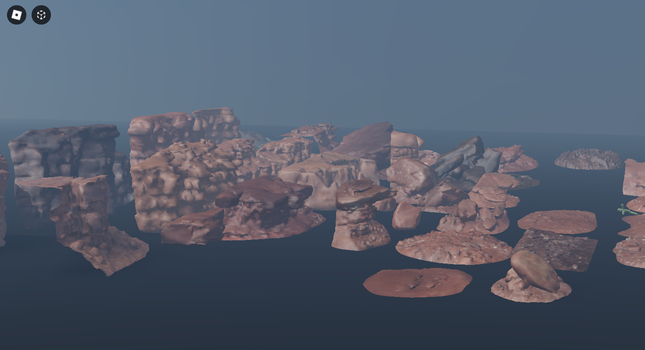 DESERT TERRAIN MESH