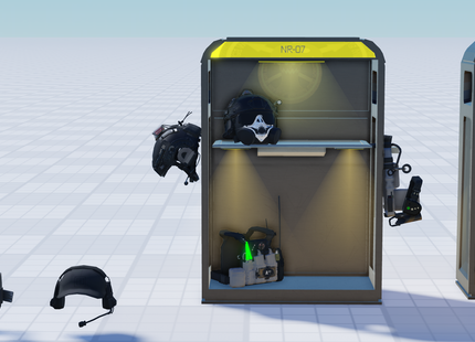 SCP Tactical Gear Lockers Pack