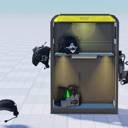 SCP Tactical Gear Lockers Pack