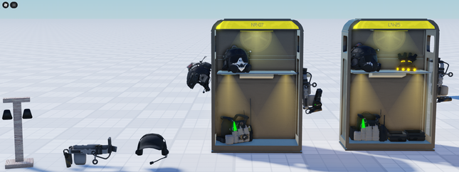 SCP Tactical Gear Lockers Pack