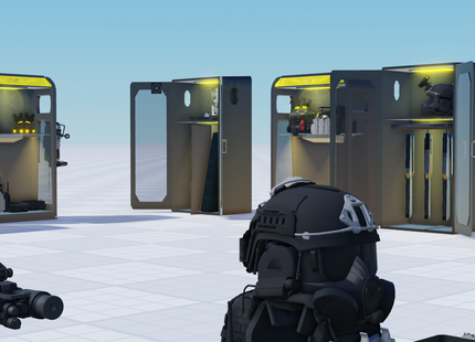 SCP Tactical Gear Lockers Pack