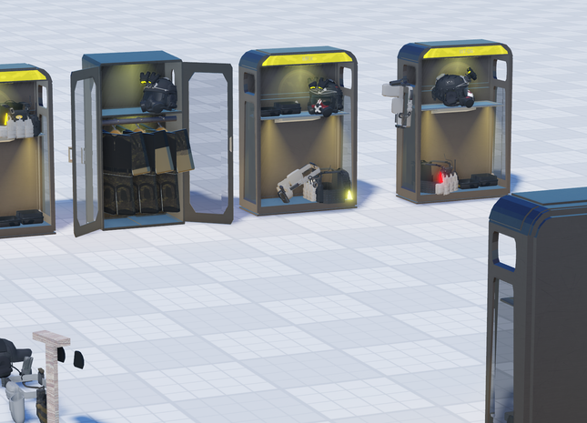 SCP Tactical Gear Lockers Pack