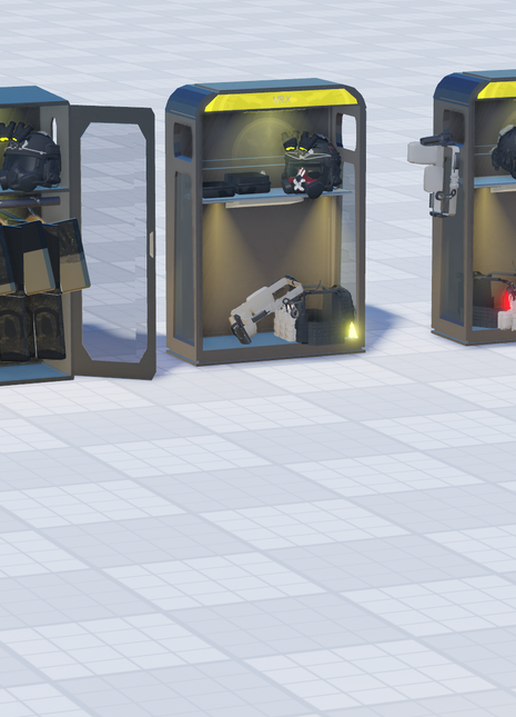 SCP Tactical Gear Lockers Pack