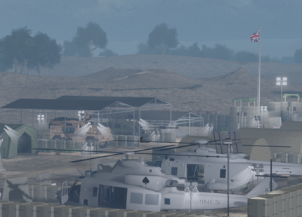 The British Army - Forward Operations Base