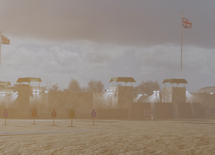 The British Army - Forward Operations Base