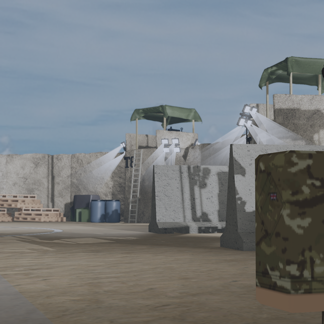 The British Army - Forward Operations Base