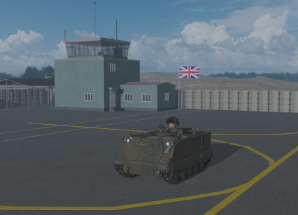 The British Army - Forward Operations Base