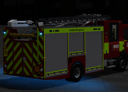 Mercedes-Benz Atego MK3 Dual Pump Ladder