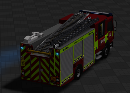 Mercedes-Benz Atego MK3 Dual Pump Ladder