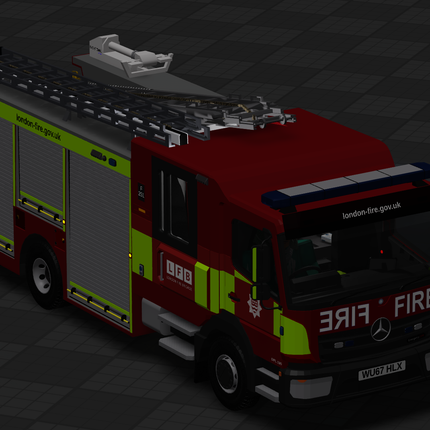 Mercedes-Benz Atego MK3 Dual Pump Ladder