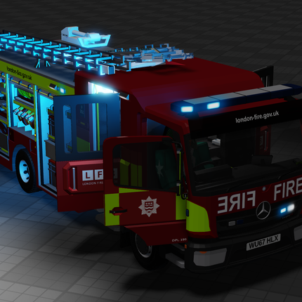 Mercedes-Benz Atego MK3 Dual Pump Ladder