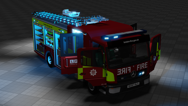 Mercedes-Benz Atego MK3 Dual Pump Ladder