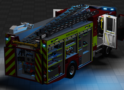 Mercedes-Benz Atego MK3 Dual Pump Ladder