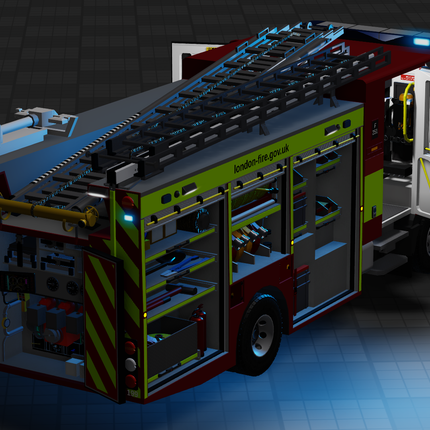 Mercedes-Benz Atego MK3 Dual Pump Ladder