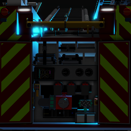 Mercedes-Benz Atego MK3 Dual Pump Ladder