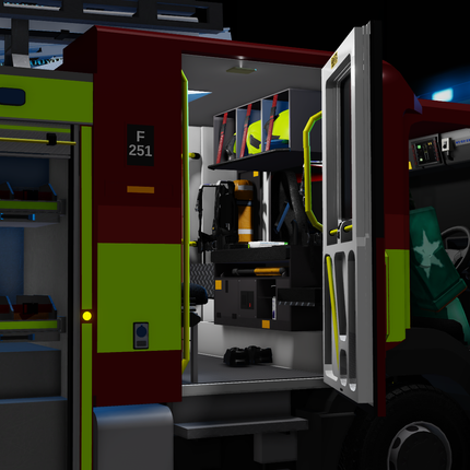 Mercedes-Benz Atego MK3 Dual Pump Ladder