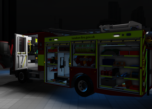 Mercedes-Benz Atego MK3 Dual Pump Ladder