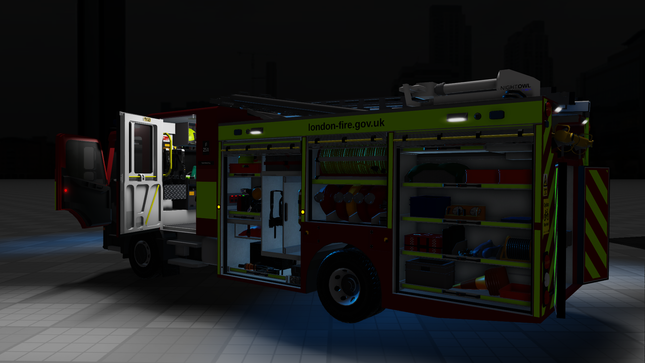 Mercedes-Benz Atego MK3 Dual Pump Ladder