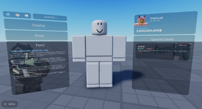 Alpine Interactive Menu