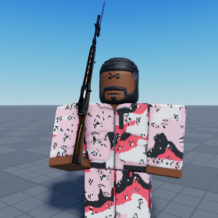 Animated Drill Rifle