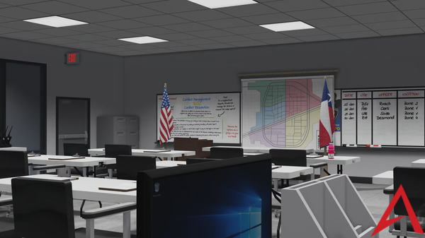 Fort Lawrence Texas Roleplay Map