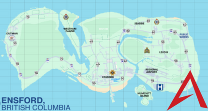 [V3] Ensford, British Columbia Map