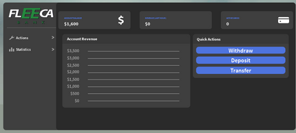 Fleeca Bank UI – (Withdraw, Deposit, Transfer)