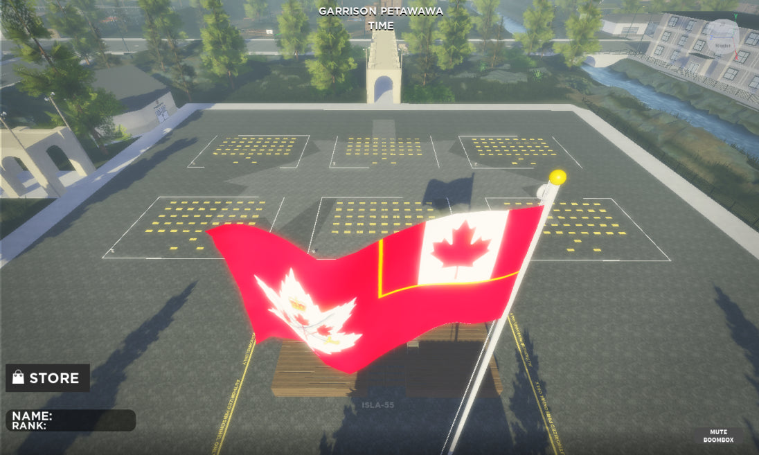 Canadian Army Map