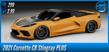 2021 Corvette C8 Stingray PLUS