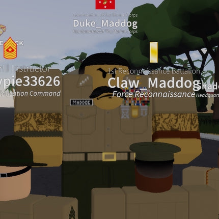 United States Marine Corps Map