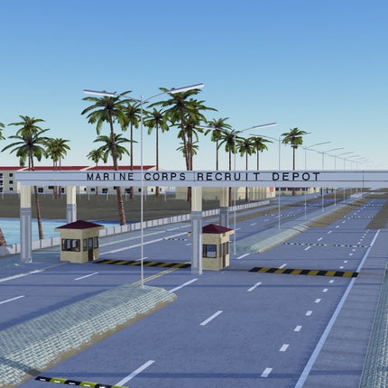 United States Marine Corps Map