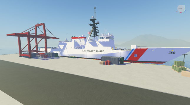 United States Coast Guard Map