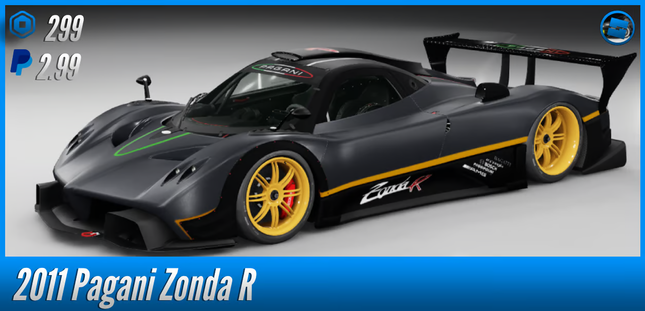 2011 Pagani Zonda R