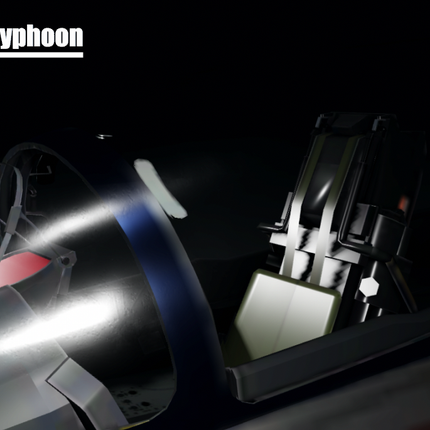 Eurofighter Typhoon FighterJet (Fully Scripted and Customisable)