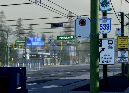 City of Vancouver, British Columbia Map